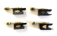 ロット 19: 4 ×VIOLIN BOW FROG AND ADJUSTER 