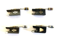 ロット 19: 4 ×VIOLIN BOW FROG AND ADJUSTER 